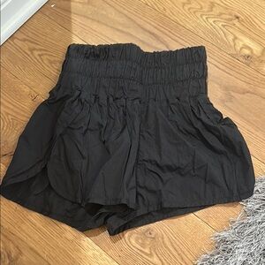 FP Movement by Free People Black High Waist Shorts